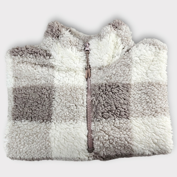 Hippie Rose Sherpa Quarter-Zip Long-Sleeve Top - Picture 14 of 15